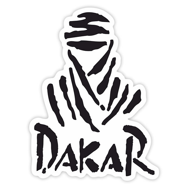Adesivi per Auto e Moto: Logo Dakar