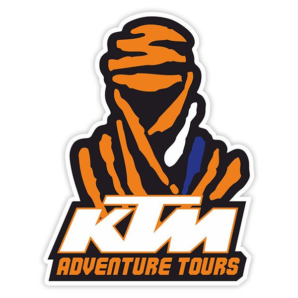 Adesivi per Auto e Moto: Dakar KTM Adventure Tours