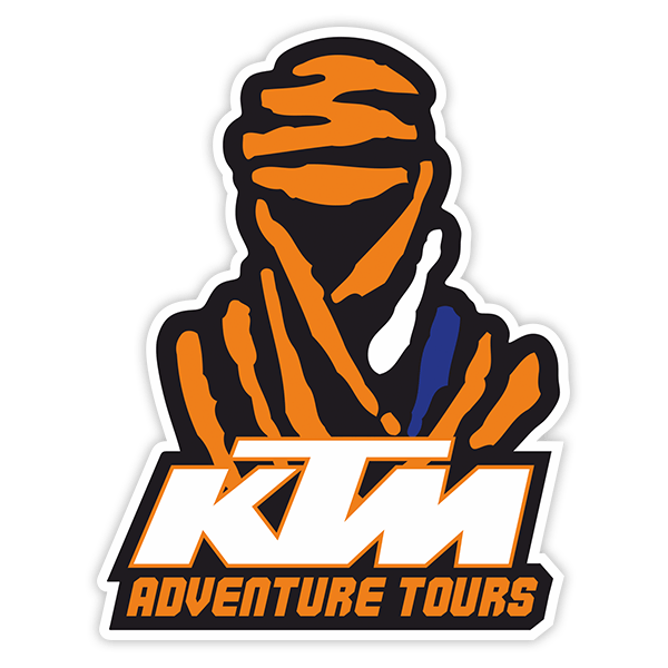 Adesivi per Auto e Moto: KTM Adventure Tours