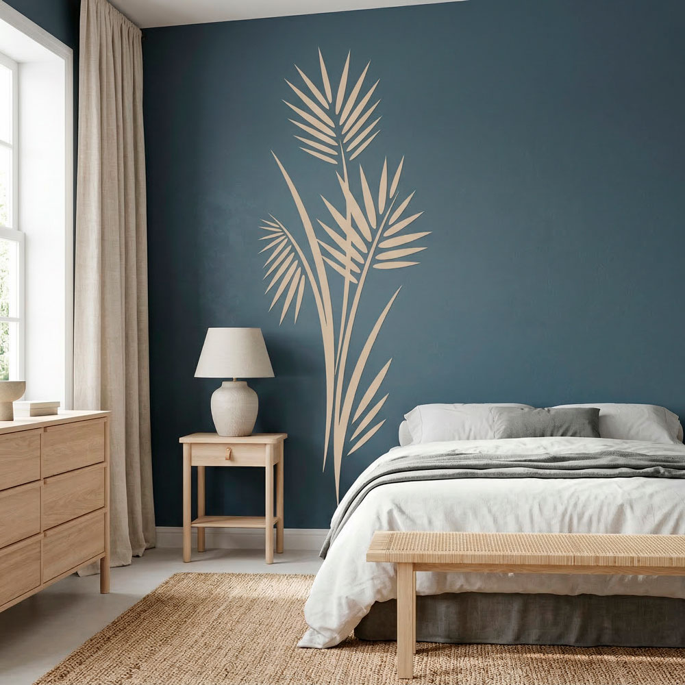 Adesivi Murali: Bastet floreale