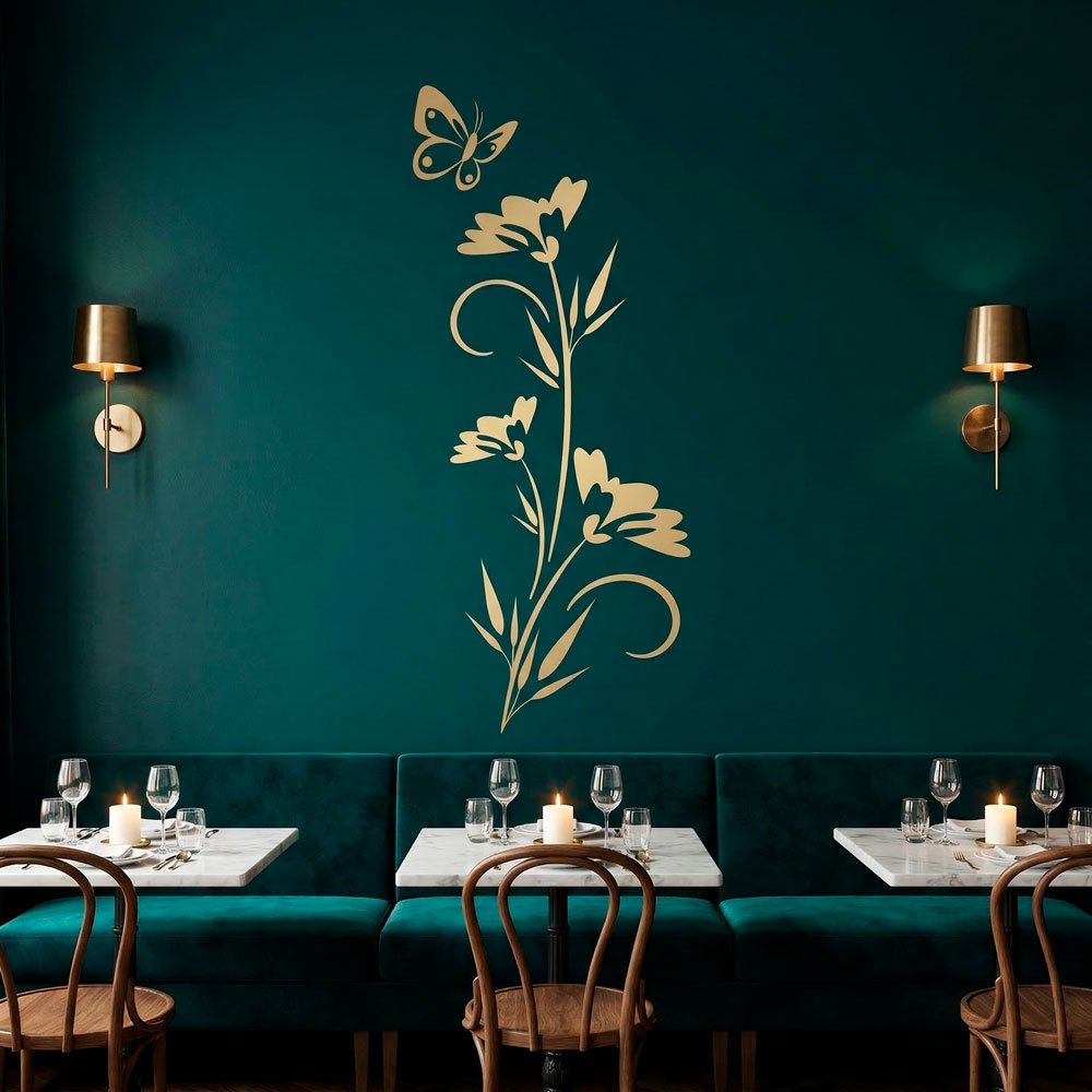 Adesivi Murali: Hathor floreale