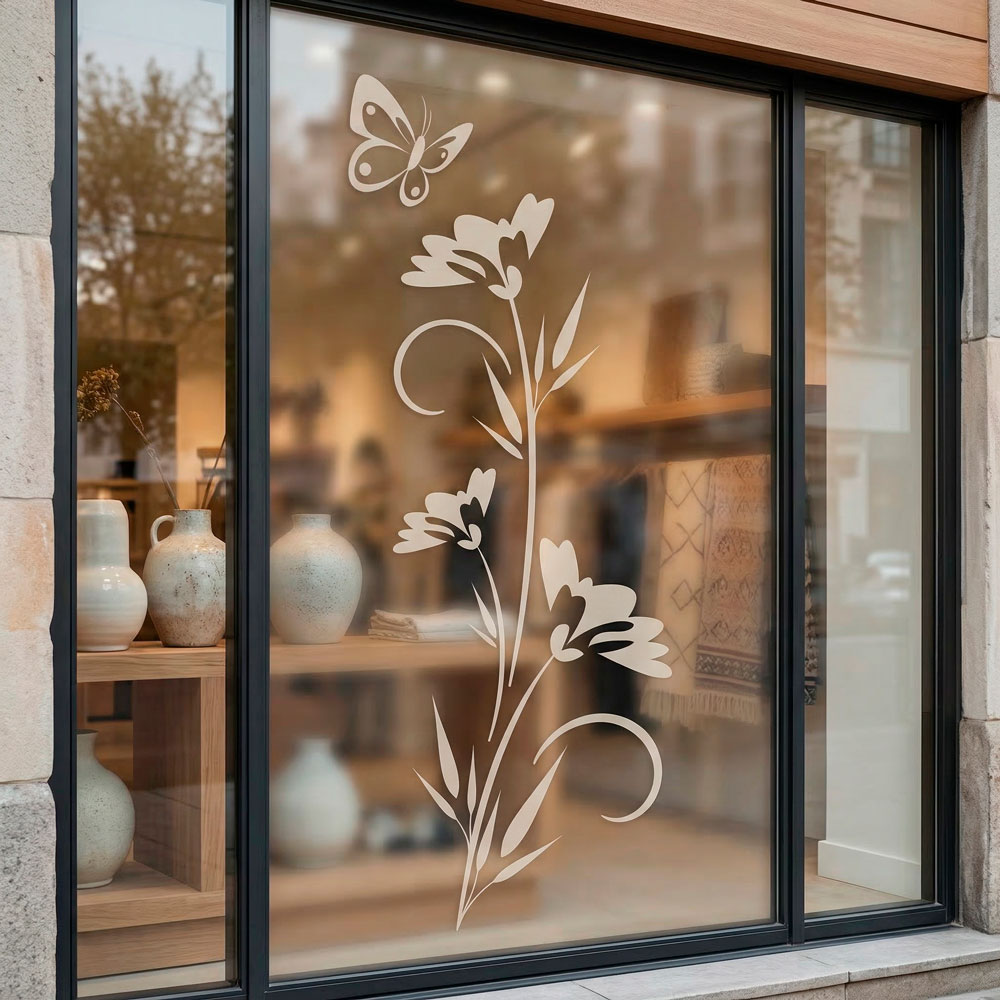 Adesivi Murali: Hathor floreale