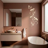 Adesivi Murali: Hathor floreale 16