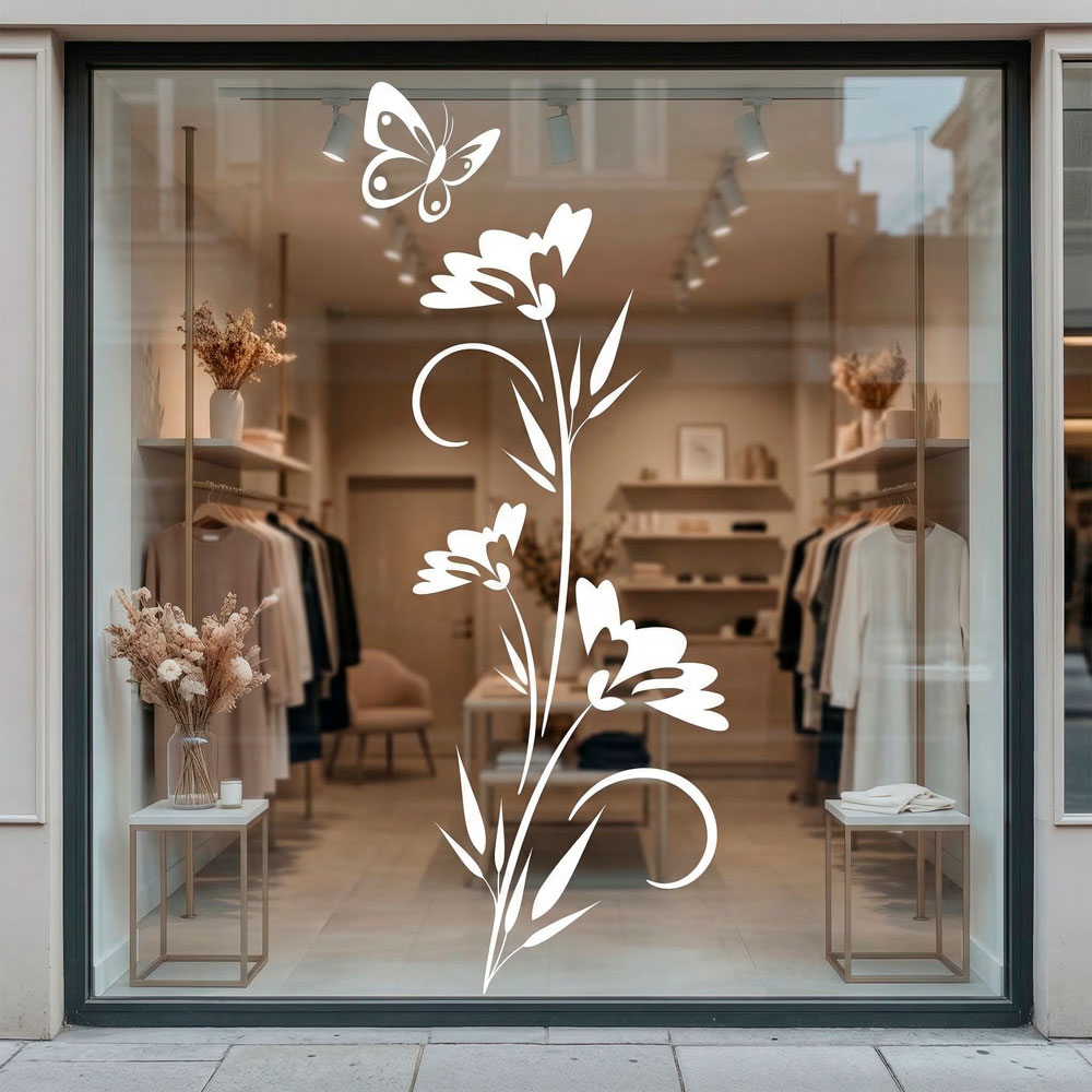 Adesivi Murali: Hathor floreale