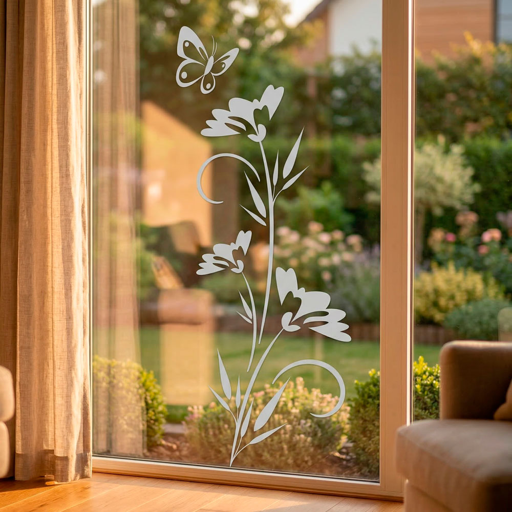 Adesivi Murali: Hathor floreale