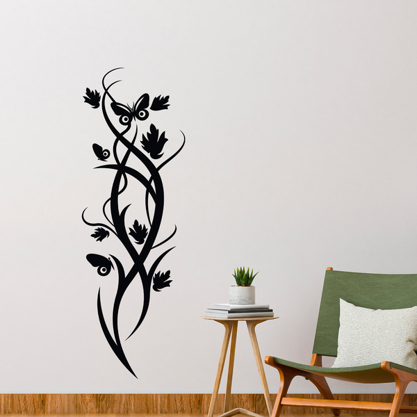 Adesivi Murali: Floreale verticale