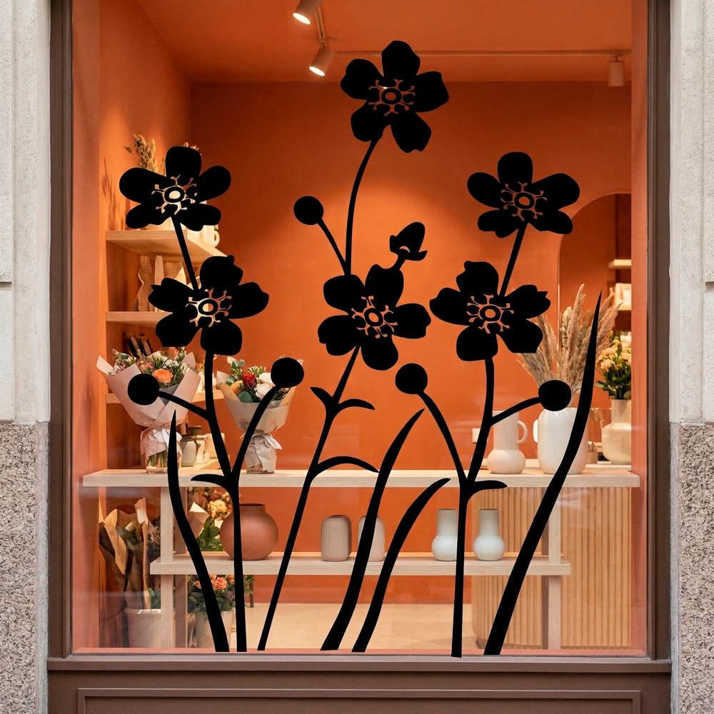 Adesivi Murali: Acalia Florale