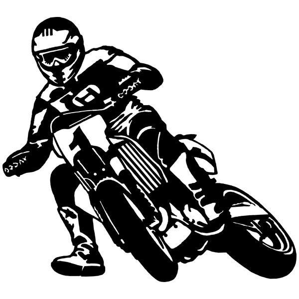 Adesivi Murali: Motocross