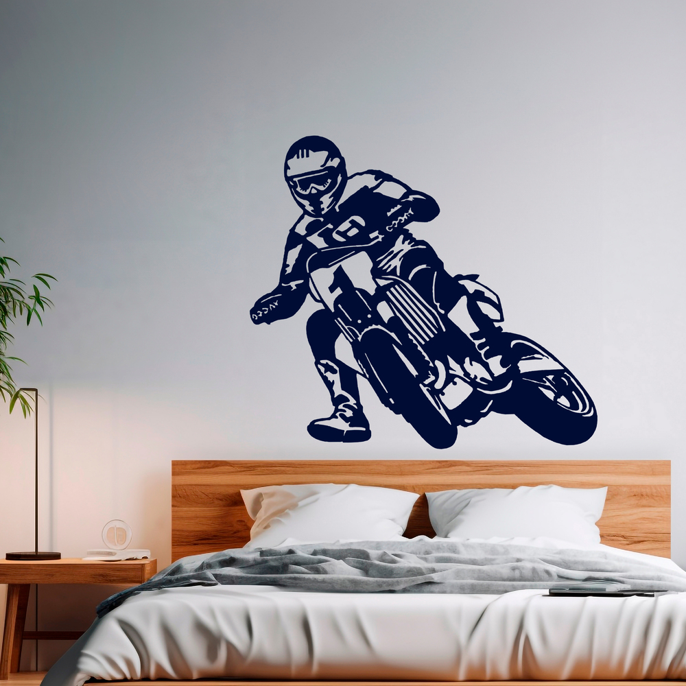 Adesivi Murali: Motocross 3