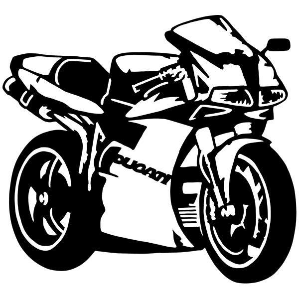 Adesivi Murali: Moto Ducati