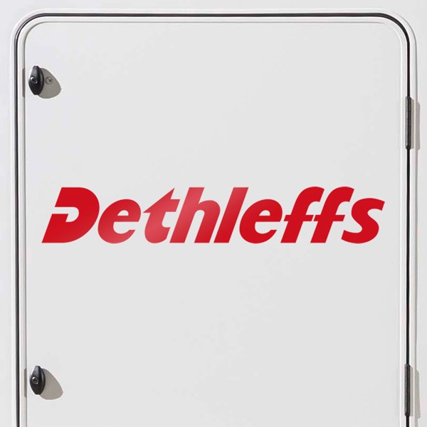 Adesivi per camper: Dethleffs