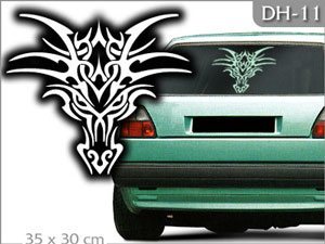 Adesivi per Auto e Moto: Tribales parasol  47