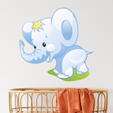Adesivi per Bambini: Cucciolo di elefante 5