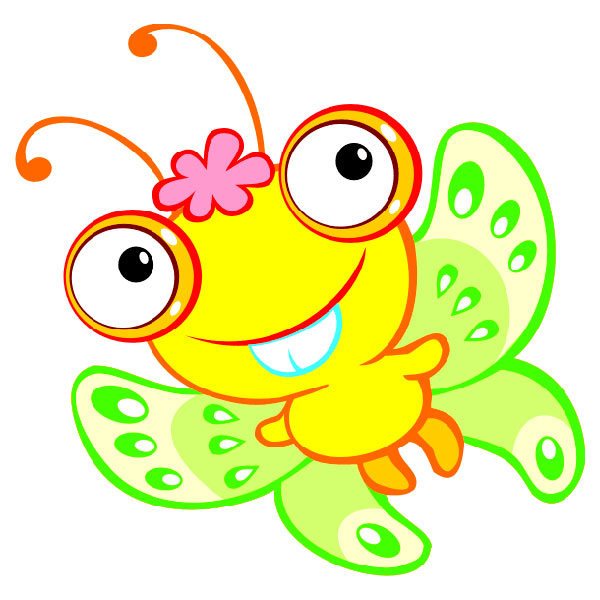 Adesivi per Bambini: Mariposa