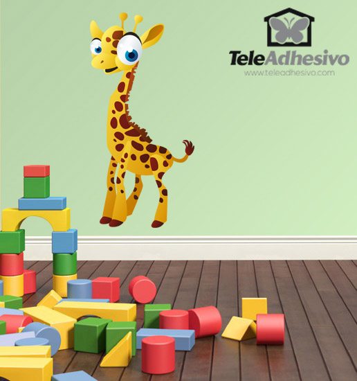 Adesivi per Bambini: Giraffa