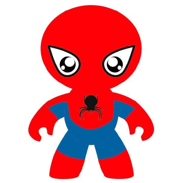 Adesivi per Bambini: Bambino Spiderman