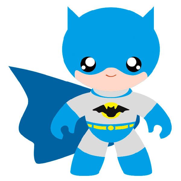 Adesivi per Bambini: Batman Blu