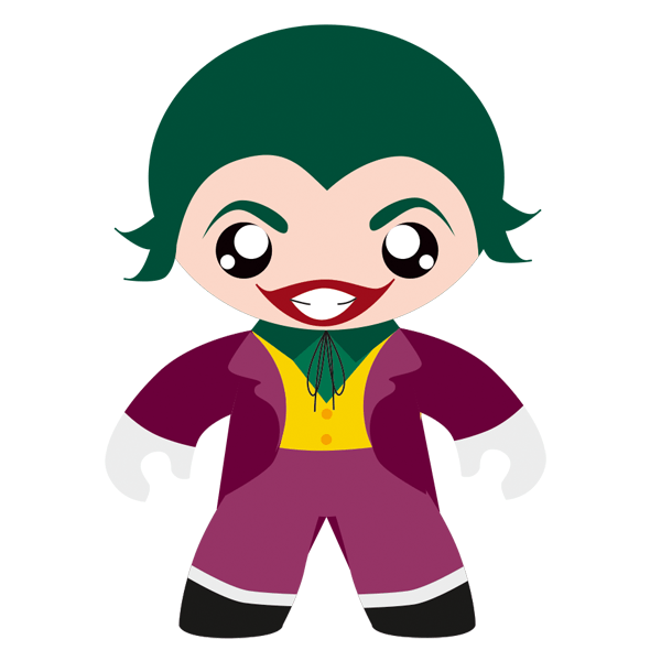 Adesivi per Bambini: Il Joker bambino
