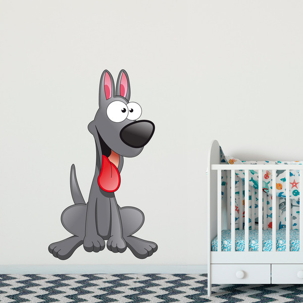 Adesivi per Bambini: Il cucciolo di Dobermann