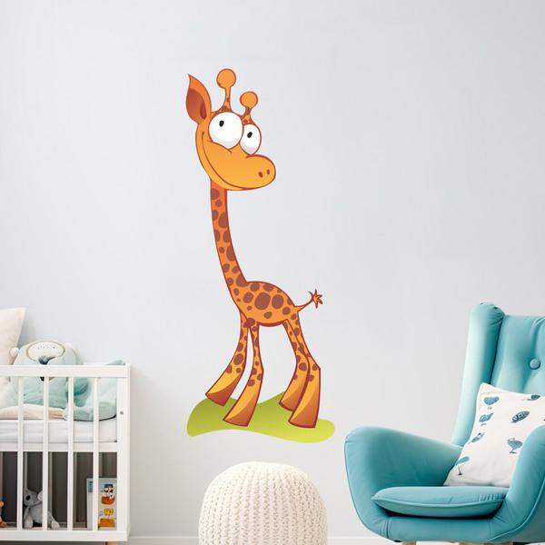 Adesivi per Bambini: Felice giraffa