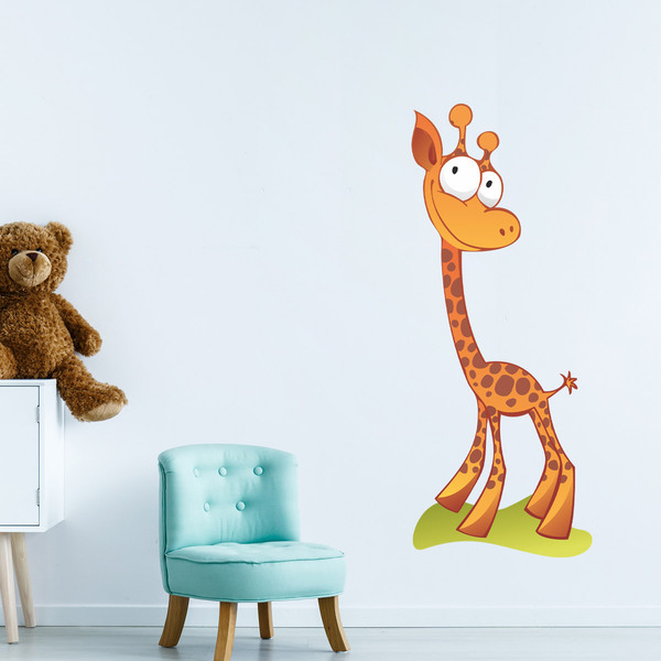 Adesivi per Bambini: Felice giraffa
