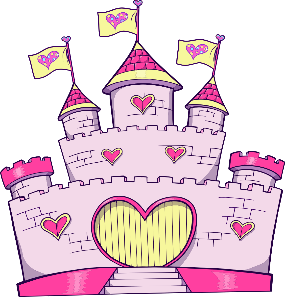 Adesivi per Bambini: Castello degli Innamorati