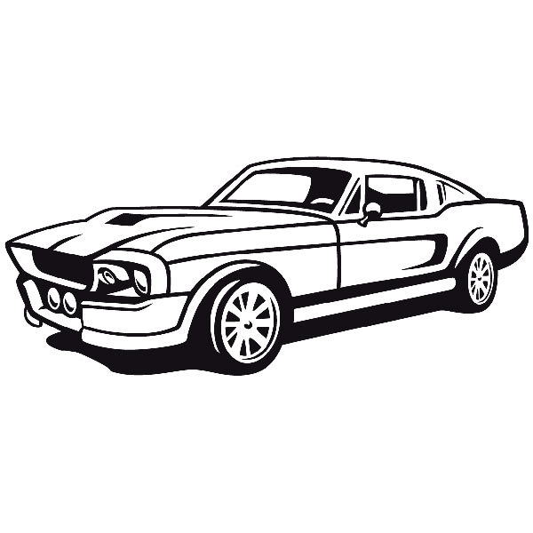 Adesivi Murali: Ford Mustang Shelby