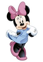 Adesivi per Bambini: Grande Minnie Mouse 4