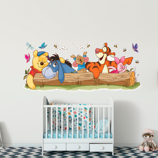 Adesivi per Bambini: Winnie the Pooh e le sue amiche