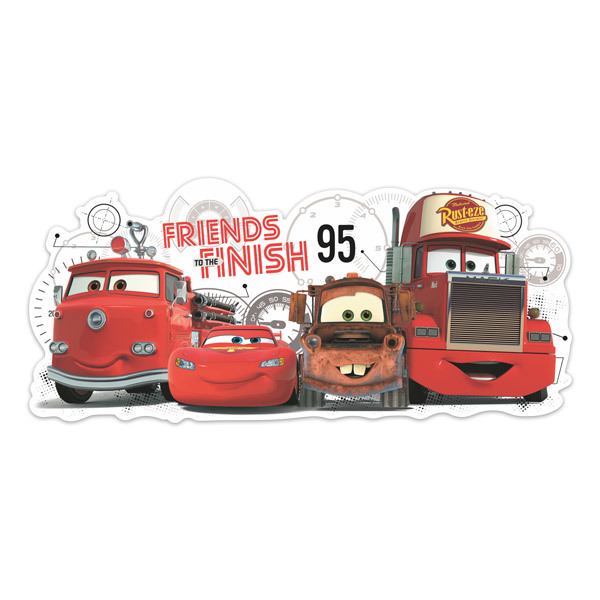 Adesivi per Bambini: Disney Cars, Amici al Traguardo