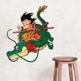 Adesivi per Bambini: Dragon Ball Son Goku con il Drago Shen Long 3