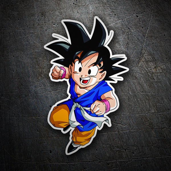 Adesivi per Auto e Moto: Dragon Ball Goku GT