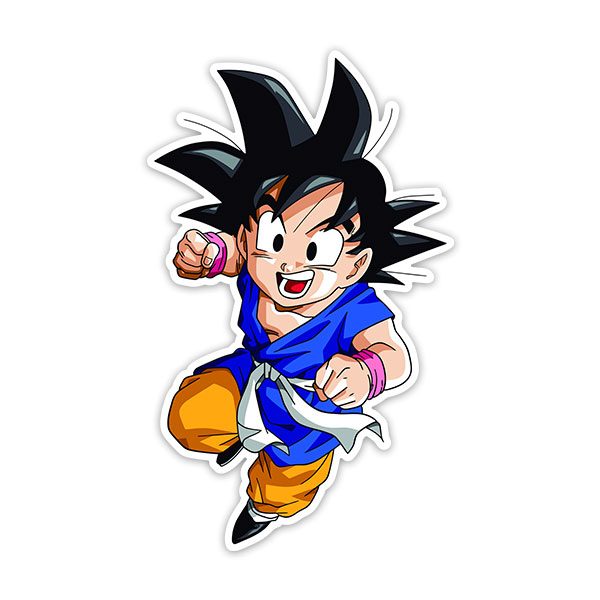 Adesivi per Auto e Moto: Dragon Ball Goku GT