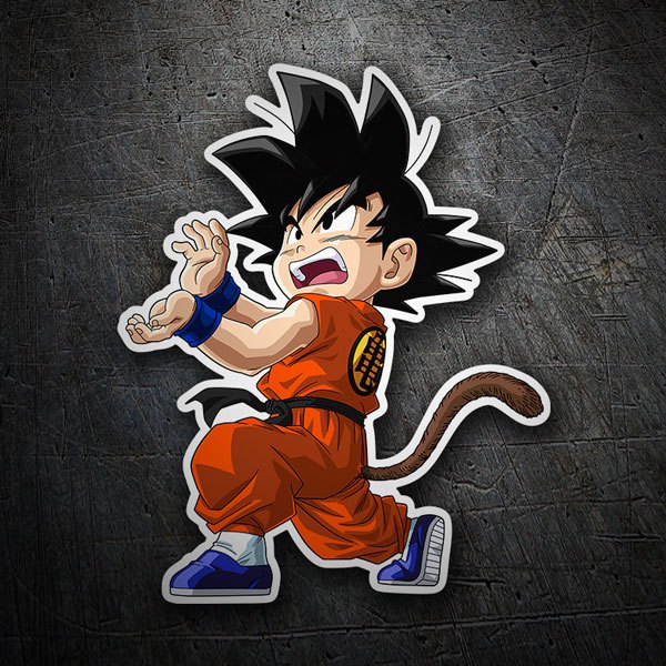 Adesivi per Bambini: Dragon Ball Onda vitale Goku 1