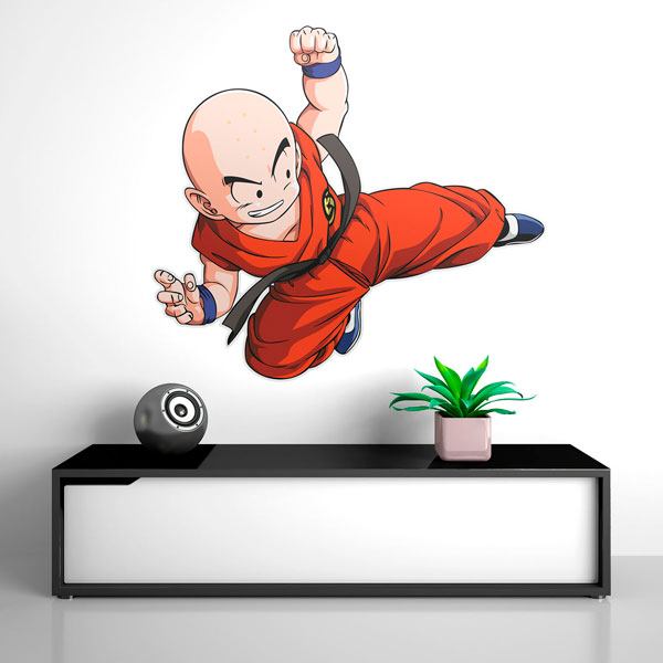 Adesivi per Bambini: Dragon Ball Krilin Calcio