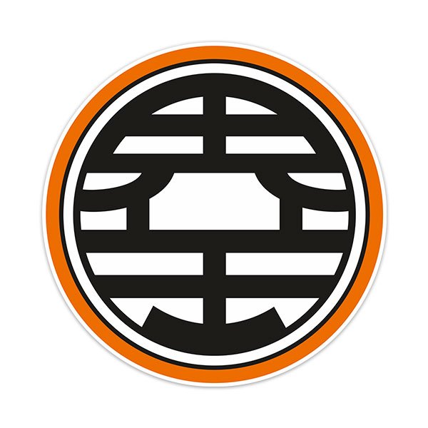 Adesivi per Bambini: Dragon Ball Kanji Kaio