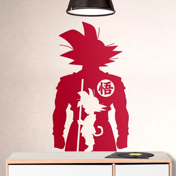 Adesivi per Bambini: Dragon Ball Son Goku il Guerriero Leggendario