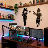 Adesivi per Bambini: Dragon Ball Son Goku e Vegeta 5