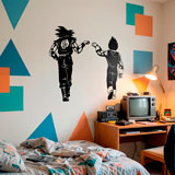 Adesivi per Bambini: Dragon Ball Son Goku e Vegeta 8