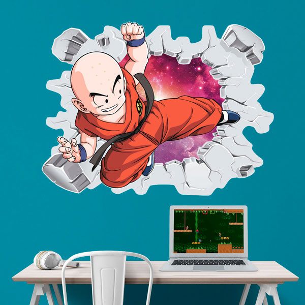 Adesivi per Bambini: Dragon Ball Krillin