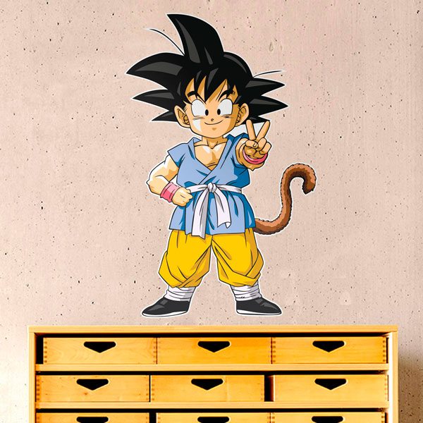 Adesivi per Bambini: Dragon Ball Son Goku GT Victory