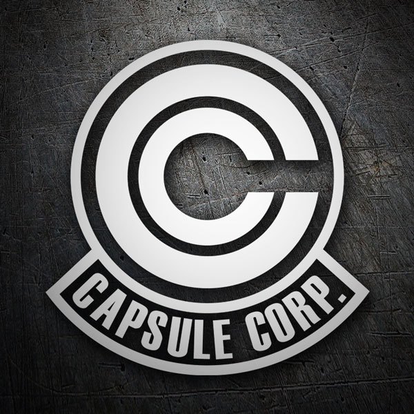 Adesivi per Auto e Moto: Dragon Ball Capsule Corporation