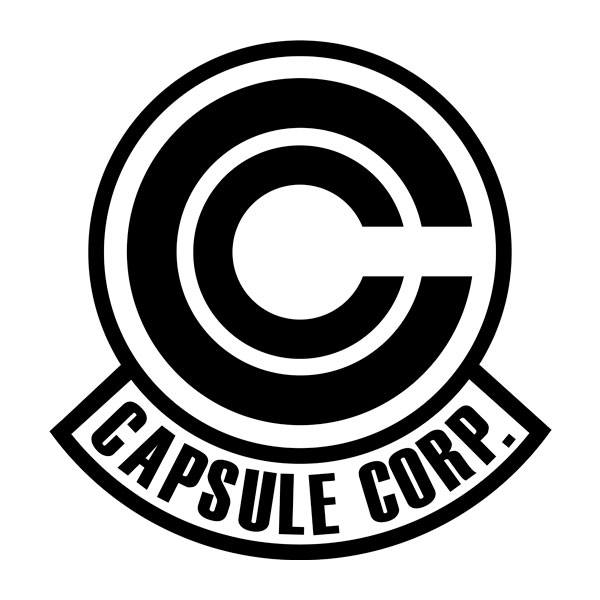 Adesivi per Bambini: Dragon Ball Capsule Corporation