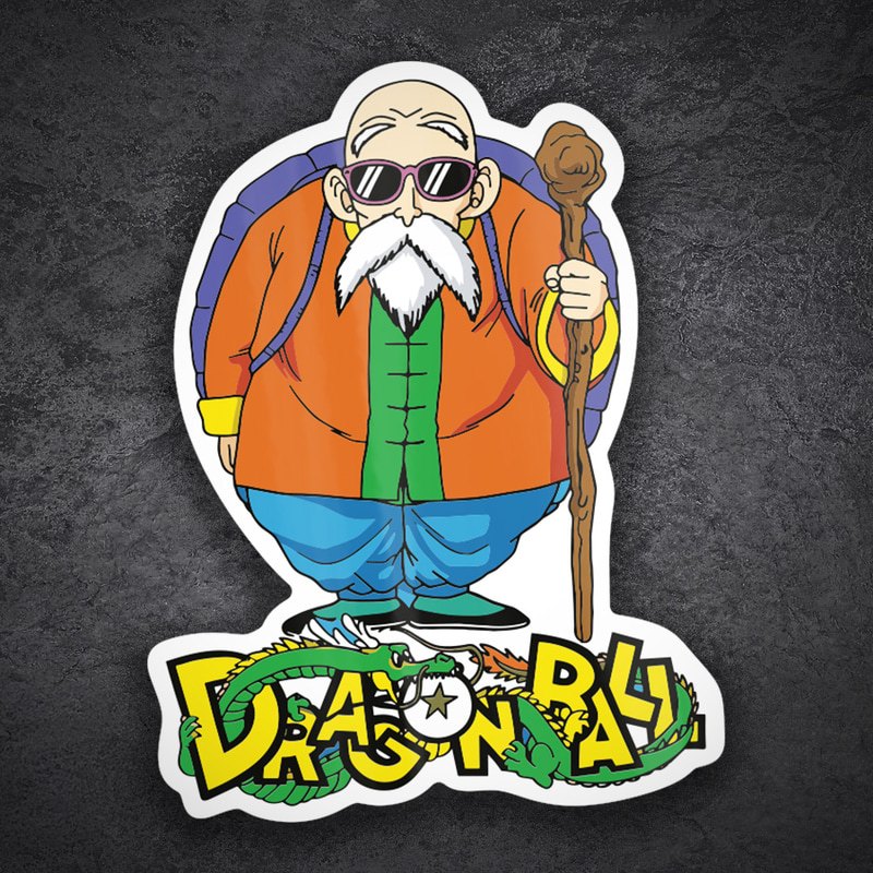 Adesivi per Auto e Moto: Maestro Roshi