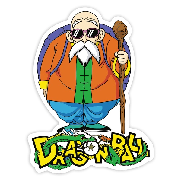 Adesivi per Auto e Moto: Maestro Roshi