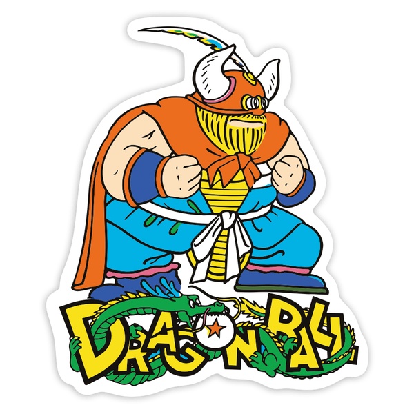 Adesivi per Auto e Moto: Re Ox Dragon Ball