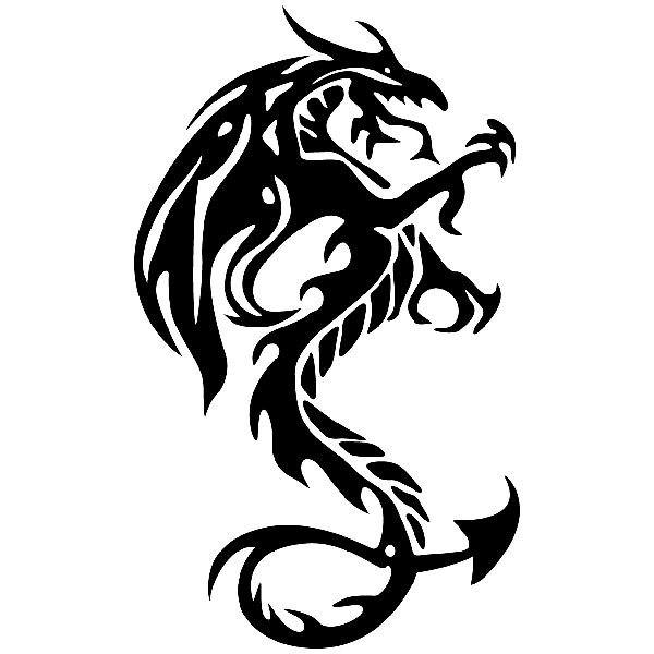 Adesivi per Auto e Moto: Dragon mk 08