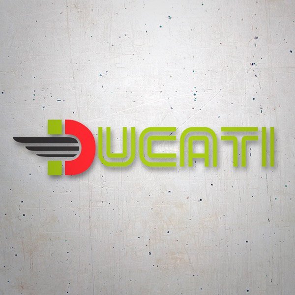 Adesivi per Auto e Moto: Scudo multiplo Ducati