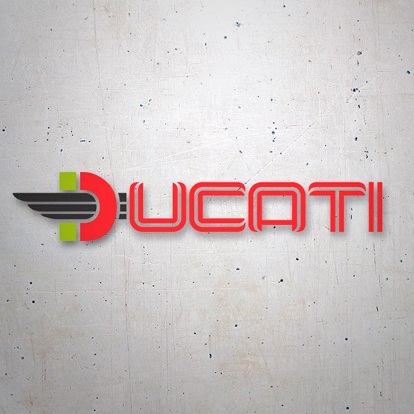 Adesivi per Auto e Moto: Scudo multiplo Ducati II