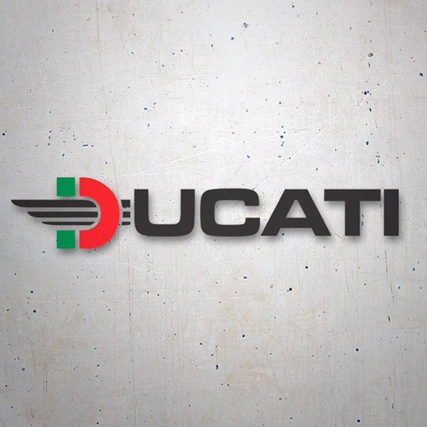 Adesivi per Auto e Moto: Scudo multiplo Ducati III
